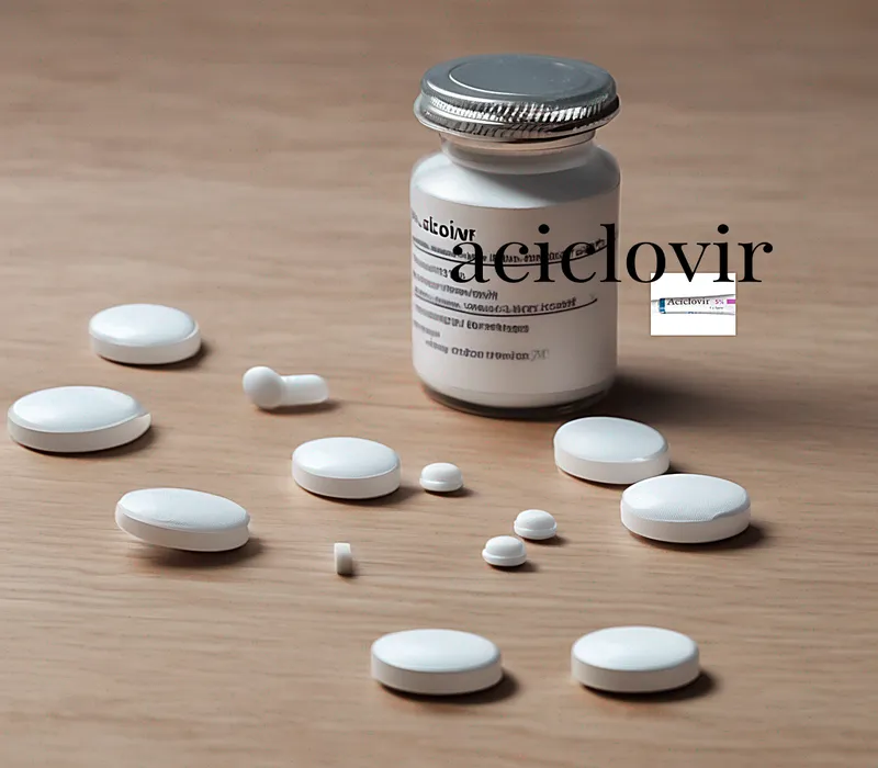 Aciclovir comprimidos receta